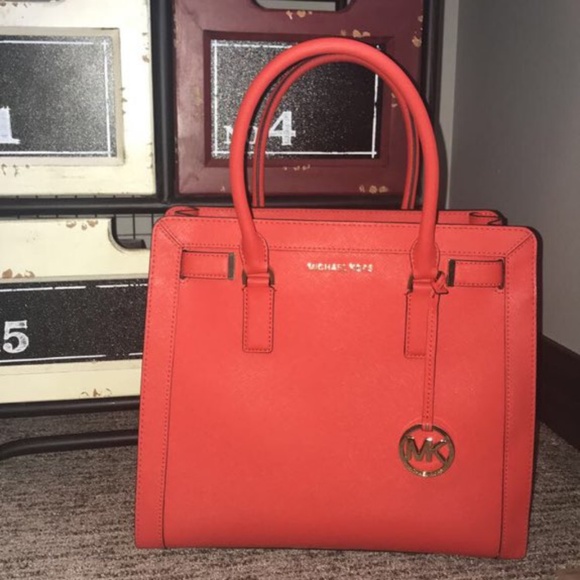 Michael Kors Handbags - Burnt orange Michael Kors bag